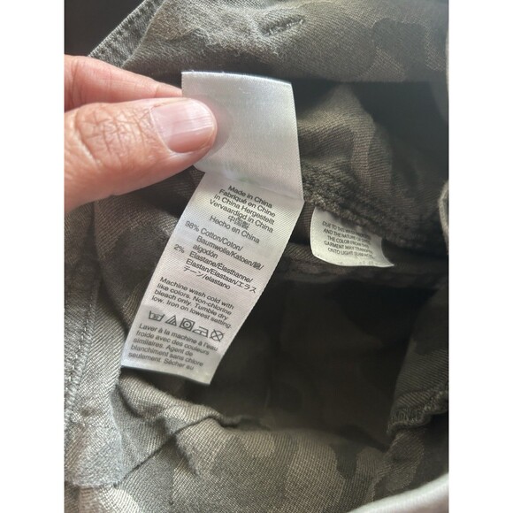 J Crew Camo Cargo Utility Military Pants Women’s Size 32 Mid Rise Camouflage - Picture 6 of 6